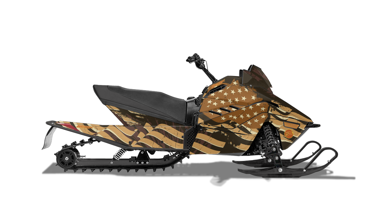 American Flag - SnoScoot