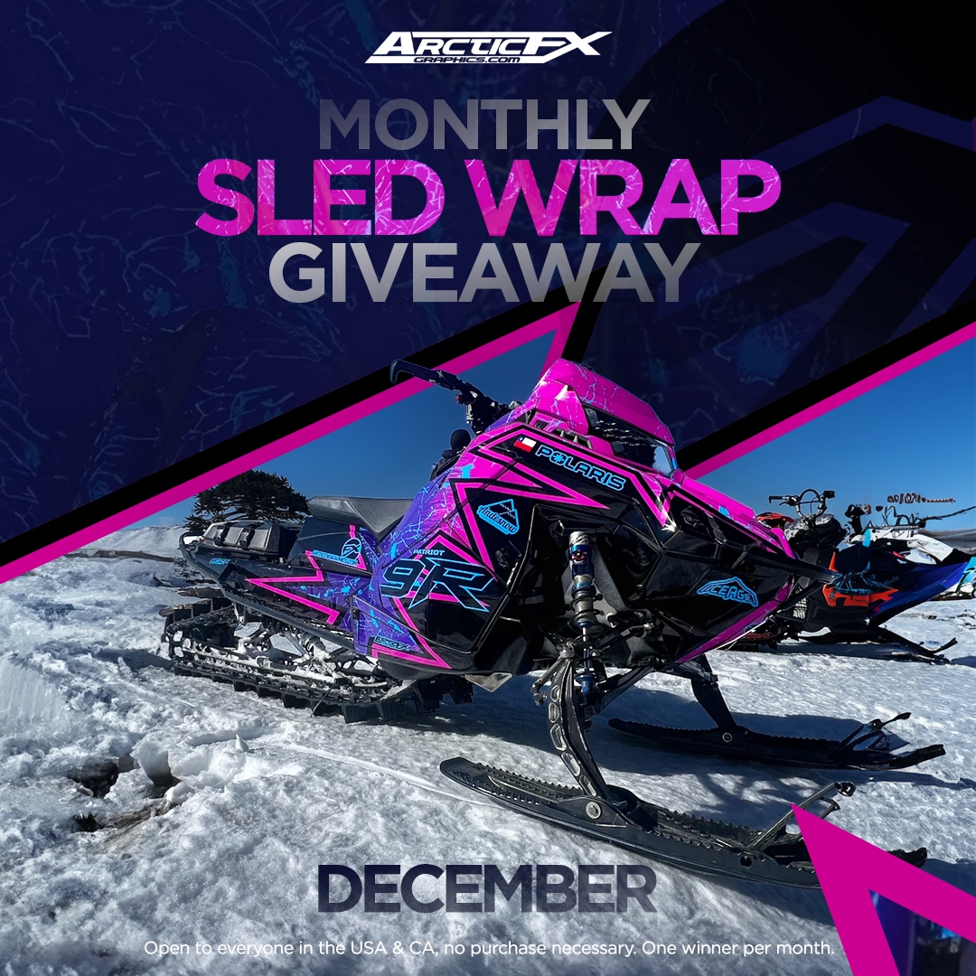 Custom Snowmobile & Sled Wraps | Design Your Own Vinyl Wrap Online