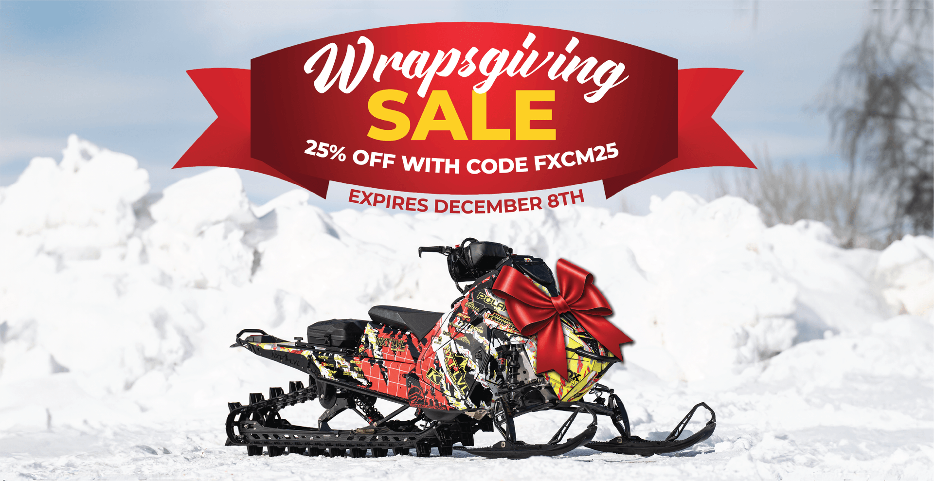 Snowmobile Wraps | Custom Sled Wraps | ArcticFX Graphics