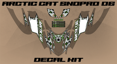 Arctic Cat Firecat SnoPro 06 Decal Kit